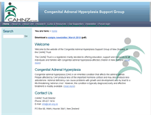 Tablet Screenshot of cah.org.nz